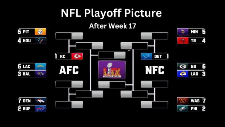 Read more about the article NFL AFC & NFC Playoff Picture 2025: Updated After Week 17