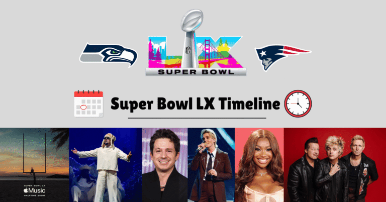Read more about the article What Time is the Super Bowl 2026? Kickoff Times & Full TV Schedule